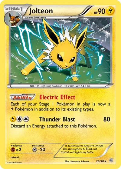 AOR: Jolteon (Reverse Holofoil)