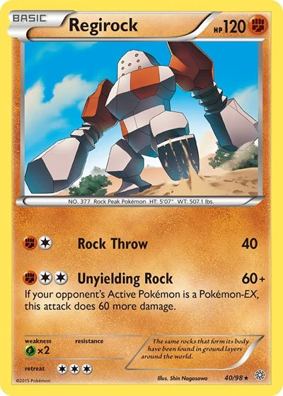 AOR: Regirock (Reverse Holofoil)