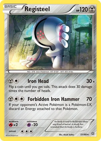 AOR: Registeel (Reverse Holofoil)