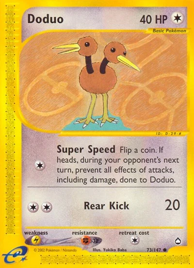 AQ: Doduo (Reverse Holofoil)