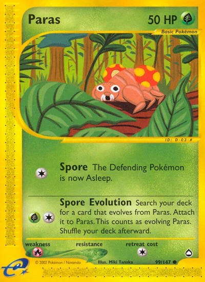 AQ: Paras (Reverse Holofoil)