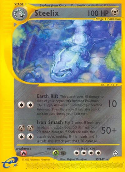 AQ: Steelix (Reverse Holofoil)