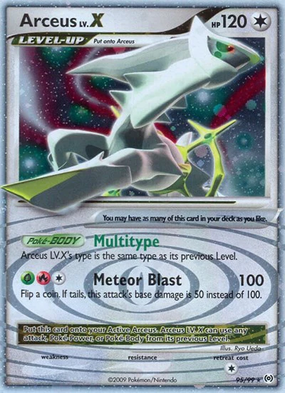AR: Arceus Lv.X (95) (Holofoil)