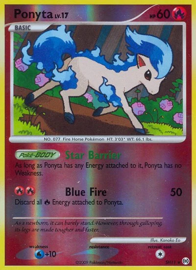AR: Ponyta (Shiny) (Reverse Holofoil)