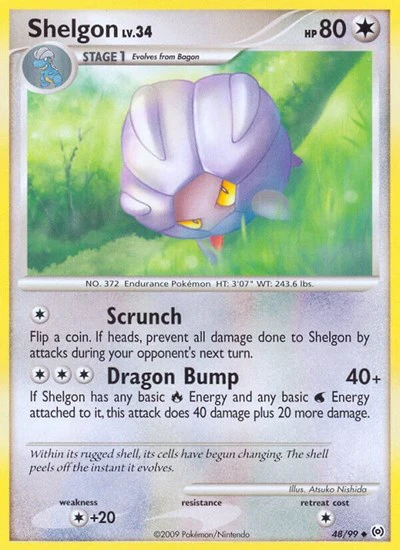 AR: Shelgon (Reverse Holofoil)