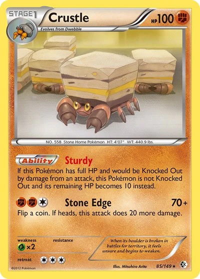 BCR: Crustle (Reverse Holofoil)