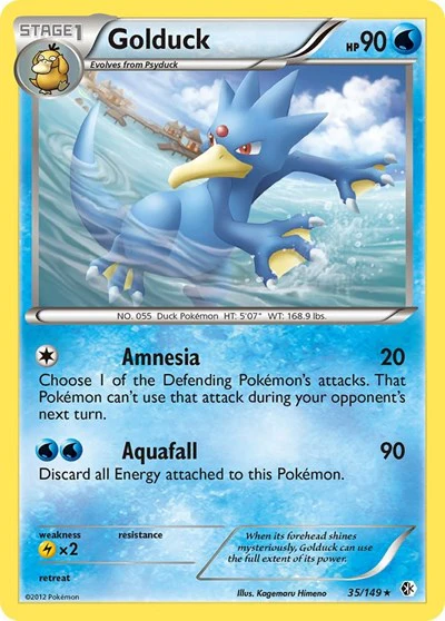 BCR: Golduck (35) (Reverse Holofoil)