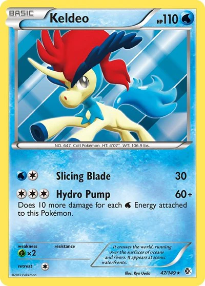 BCR: Keldeo (47) (Holofoil)