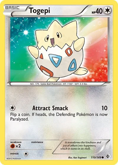 BCR: Togepi (Reverse Holofoil)