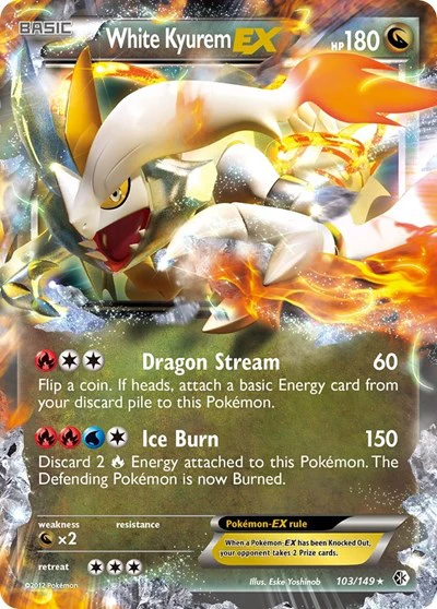 BCR: White Kyurem EX (Holofoil)