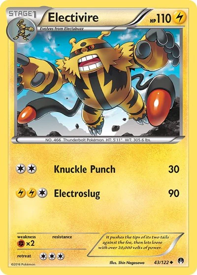 BKP: Electivire (Reverse Holofoil)