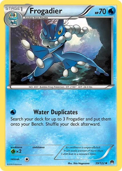BKP: Frogadier (Reverse Holofoil)