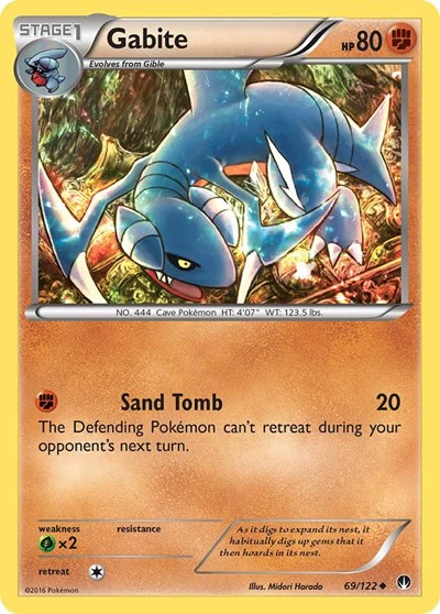 BKP: Gabite (Reverse Holofoil)