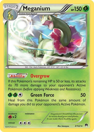 BKP: Meganium (Reverse Holofoil)
