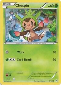 BKT: Chespin (8) (Reverse Holofoil)