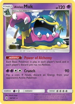 BLE: Alolan Muk - 58/149 (Cosmos Holo) (Holofoil)