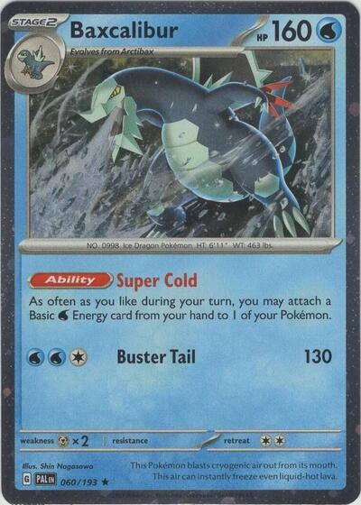 BLE: Baxcalibur - 060/193 (Cosmos Holo) (Holofoil)