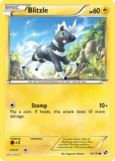 BLW: Blitzle (41) (Reverse Holofoil)
