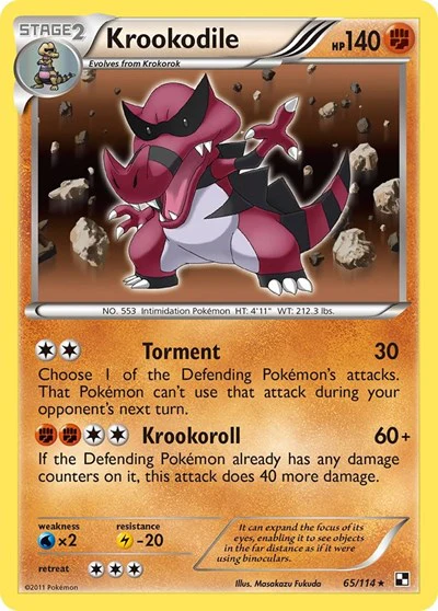 BLW: Krookodile (Holofoil)