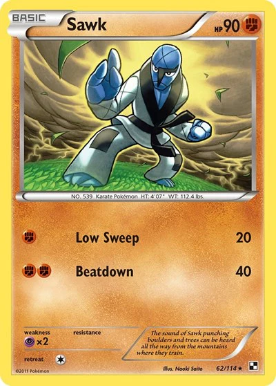 BLW: Sawk (Reverse Holofoil)