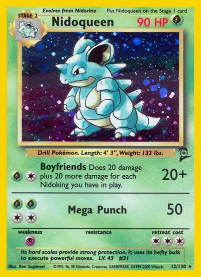 BS2: Nidoqueen (Holofoil)