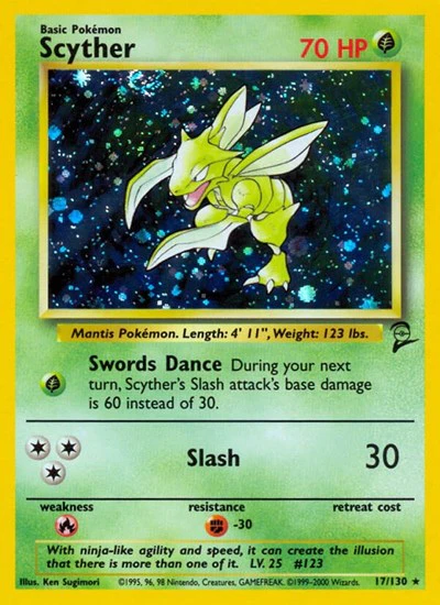 BS2: Scyther (Holofoil)