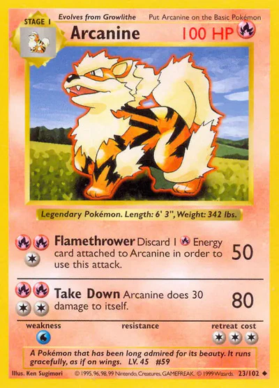 BSS: Arcanine (Unlimited)