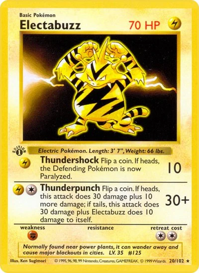 BSS: Electabuzz (1st Edition)