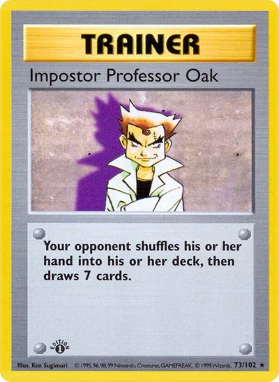 BSS: Impostor Professor Oak (Unlimited)