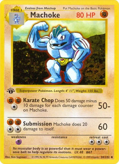 BSS: Machoke (1st Edition)