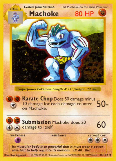 BSS: Machoke (Unlimited)