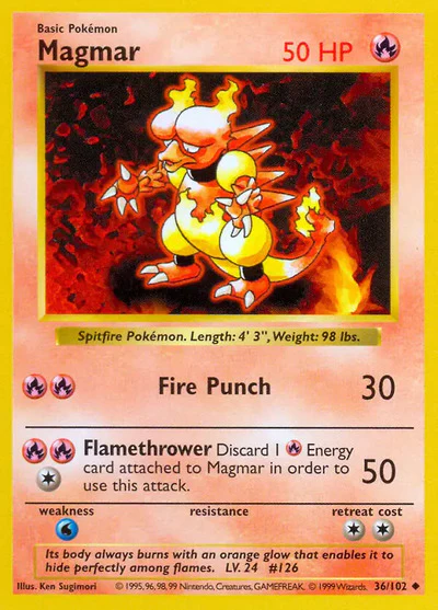BSS: Magmar (Unlimited)