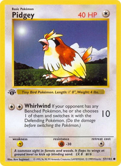 BSS: Pidgey (1st Edition)