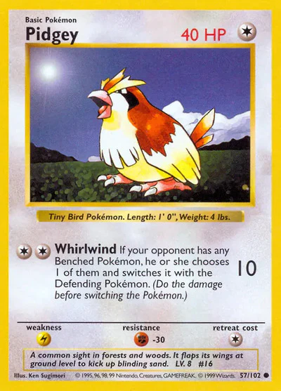 BSS: Pidgey (Unlimited)