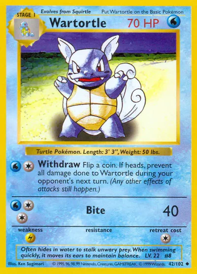BSS: Wartortle (Unlimited)