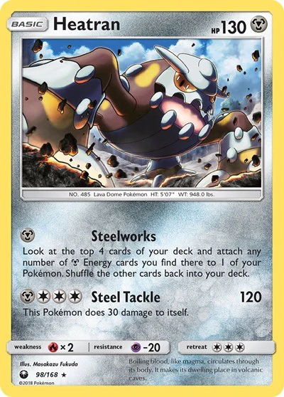 CES: Heatran (Holofoil)