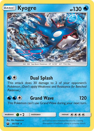 CES: Kyogre (Reverse Holofoil)