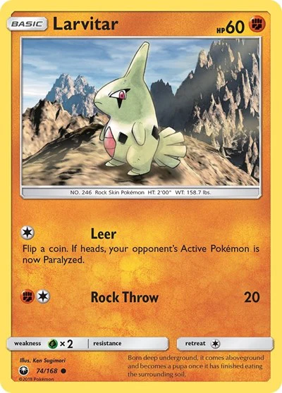 CES: Larvitar (Reverse Holofoil)