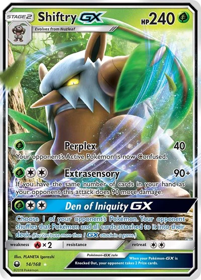 CES: Shiftry GX (Holofoil)