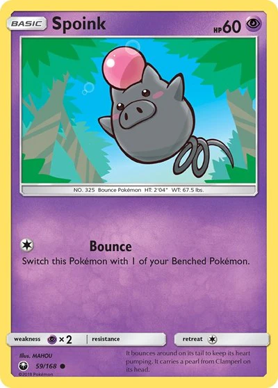 CES: Spoink (Reverse Holofoil)