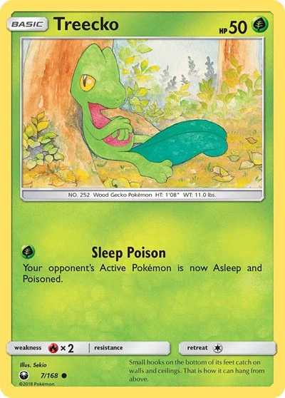 CES: Treecko (7) (Reverse Holofoil)