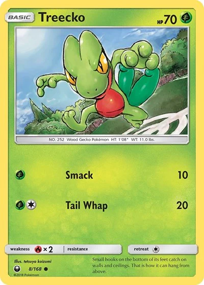 CES: Treecko (8) (Reverse Holofoil)