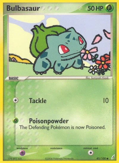 CG: Bulbasaur - 045/100 (Reverse Holofoil)