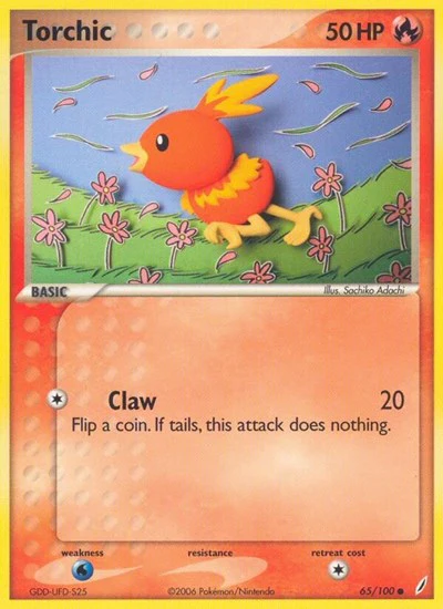 CG: Torchic - 065/100 (Reverse Holofoil)