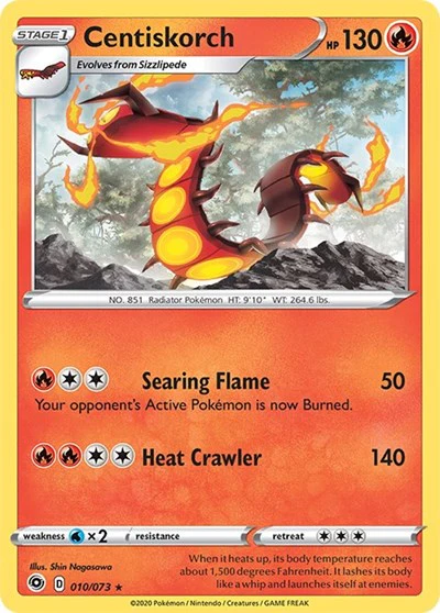 CHP: Centiskorch (Reverse Holofoil)