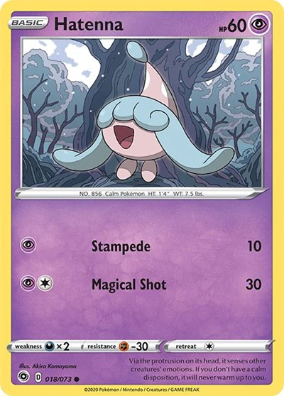 CHP: Hatenna (Reverse Holofoil)