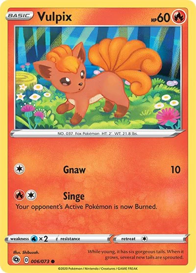 CHP: Vulpix (Reverse Holofoil)