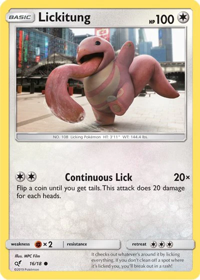 DEP: Lickitung (Holo Common) (Holofoil)