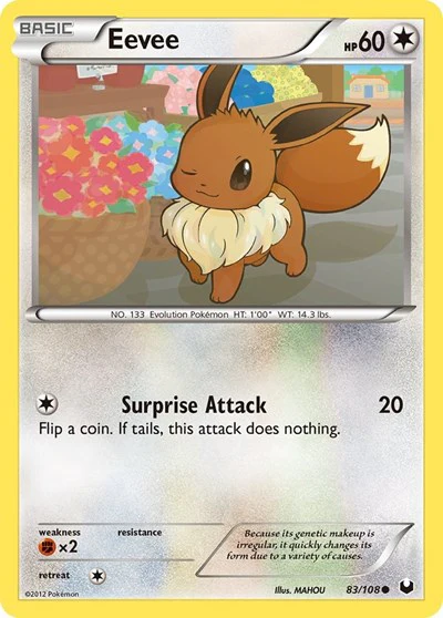 DEX: Eevee (83) (Reverse Holofoil)