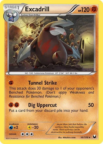 DEX: Excadrill (56) (Reverse Holofoil)